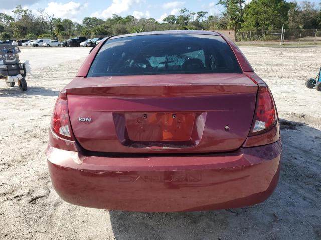 1G8AJ52F75Z168473 - 2005 SATURN ION LEVEL 2 BURGUNDY photo 6