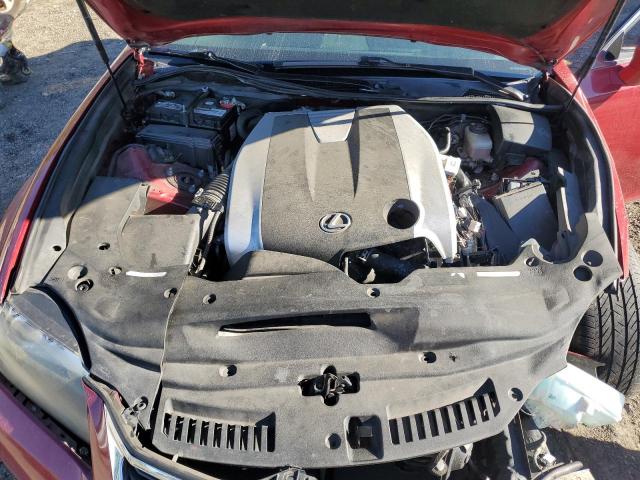 JTHBE1BL9D5025817 - 2013 LEXUS GS 350 RED photo 11