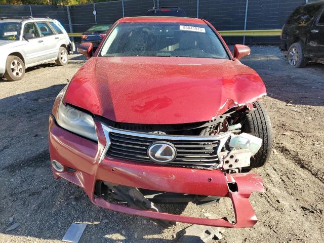 JTHBE1BL9D5025817 - 2013 LEXUS GS 350 RED photo 5