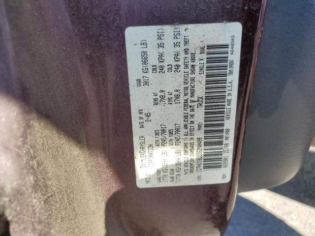 1D7HU18D55S240408 - 2005 DODGE RAM 1500 ST MAROON photo 12