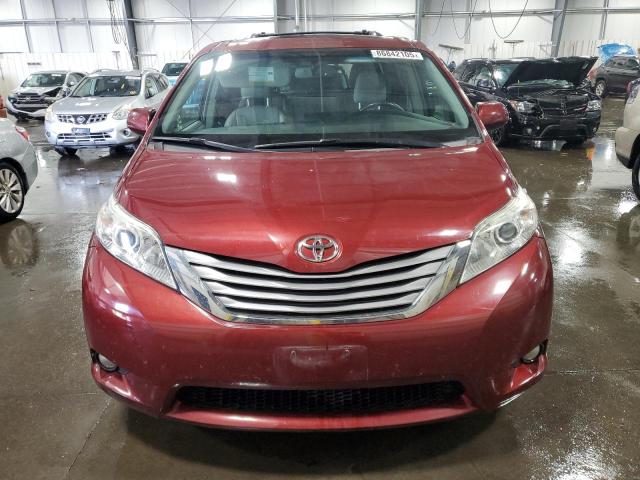 5TDDK3DC9GS137088 - 2016 TOYOTA SIENNA XLE RED photo 5