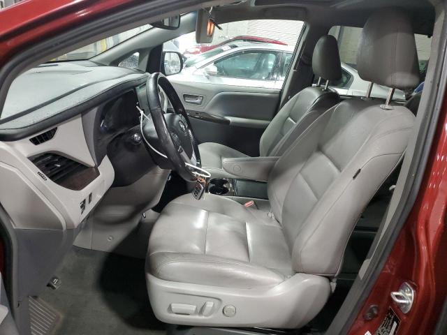 5TDDK3DC9GS137088 - 2016 TOYOTA SIENNA XLE RED photo 7
