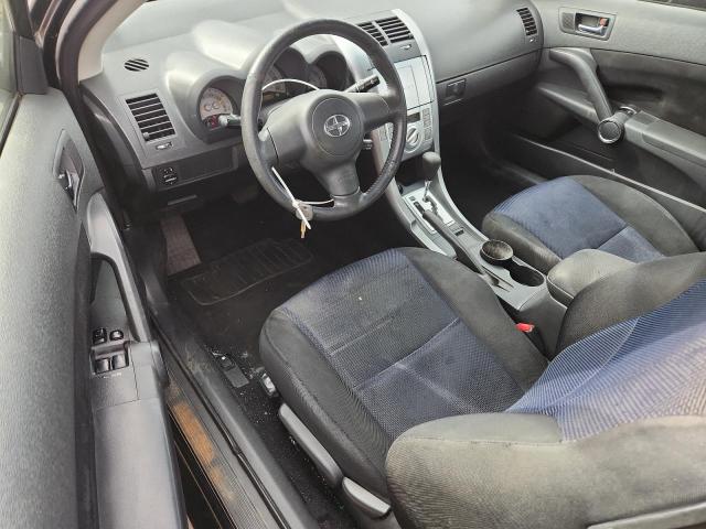 JTKDE177350047860 - 2005 TOYOTA SCION TC შავი ფოტო 8