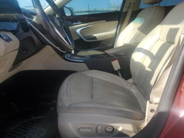 2G4GK5EX4F9221624 - 2015 BUICK REGAL RED photo 7