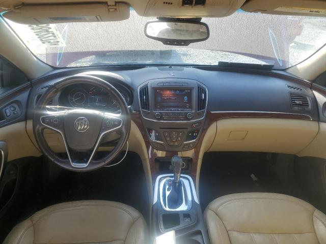 2G4GK5EX4F9221624 - 2015 BUICK REGAL RED photo 8