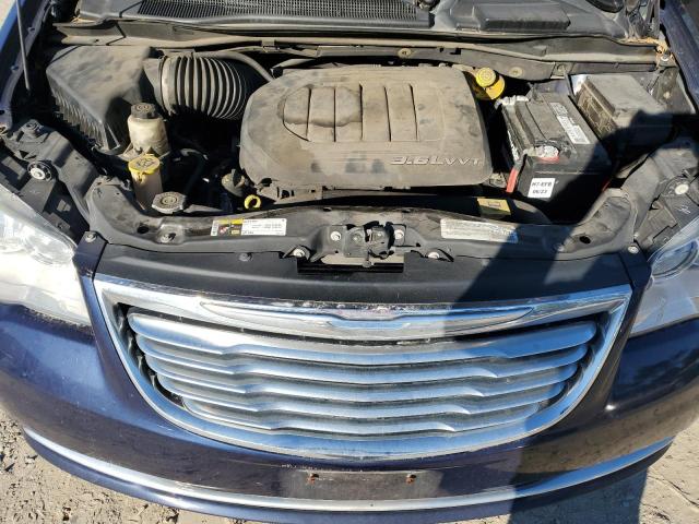 2C4RC1BG6FR629470 - 2015 CHRYSLER TOWN & COU TOURING BLUE photo 12