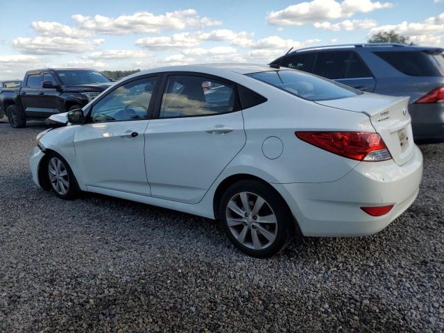 KMHCU4AE5EU766787 - 2014 HYUNDAI ACCENT GLS თეთრი ფოტო 2