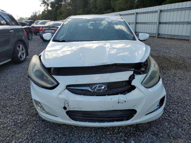 KMHCU4AE5EU766787 - 2014 HYUNDAI ACCENT GLS თეთრი ფოტო 5