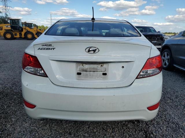 KMHCU4AE5EU766787 - 2014 HYUNDAI ACCENT GLS თეთრი ფოტო 6