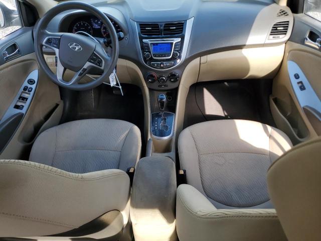 KMHCU4AE5EU766787 - 2014 HYUNDAI ACCENT GLS თეთრი ფოტო 8