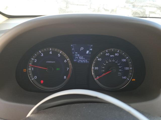 KMHCU4AE5EU766787 - 2014 HYUNDAI ACCENT GLS თეთრი ფოტო 9