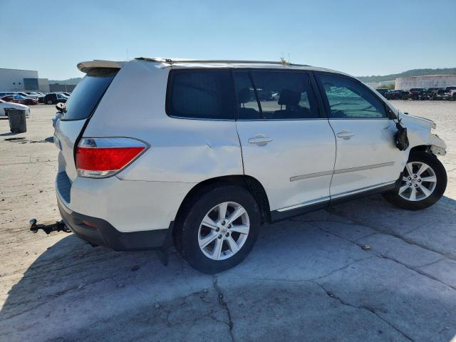 5TDZK3EH9CS081017 - 2012 TOYOTA HIGHLANDER BASE 白色 照片 3