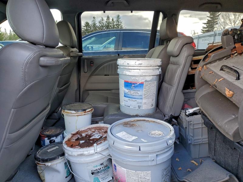 5FNRL38608B500889 - 2008 HONDA ODYSSEY EXL WHITE photo 11