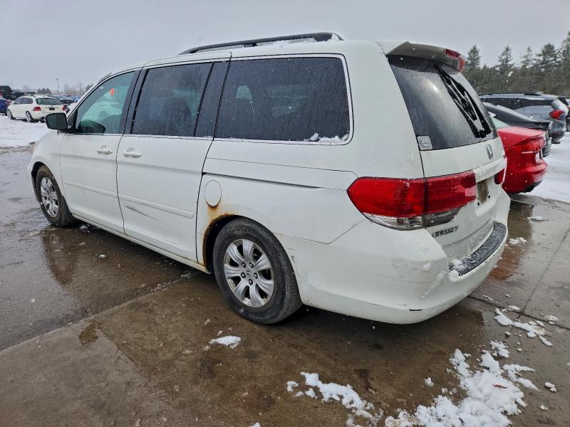 5FNRL38608B500889 - 2008 HONDA ODYSSEY EXL WHITE photo 2