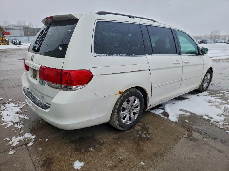 5FNRL38608B500889 - 2008 HONDA ODYSSEY EXL WHITE photo 3