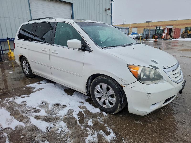 5FNRL38608B500889 - 2008 HONDA ODYSSEY EXL WHITE photo 4