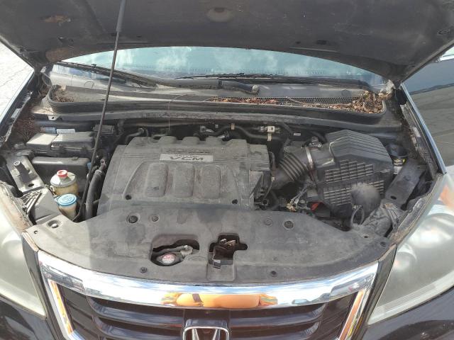 5FNRL3H77AB026051 - 2010 HONDA ODYSSEY EXL أسود صورة 12