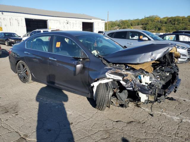 1HGCR2F55HA222719 - 2017 HONDA ACCORD SPORT ნაცრისფერი ფოტო 4