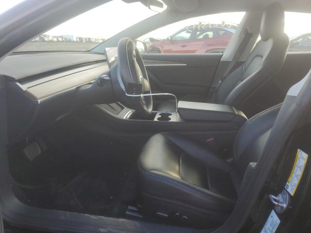 5YJ3E1EA8NF103195 - 2022 TESLA MODEL 3 BLACK photo 7