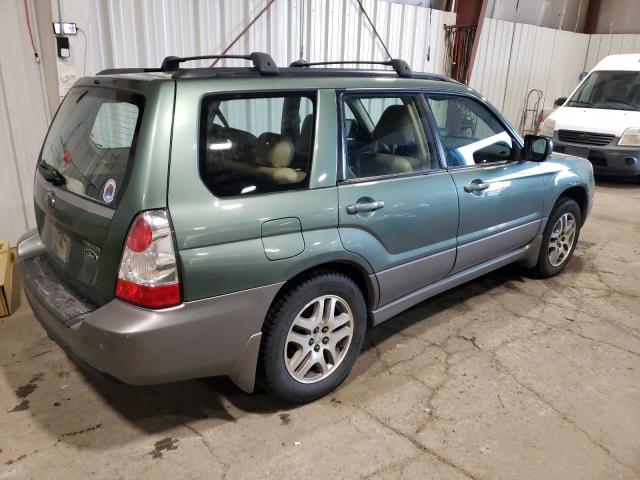JF1SG67646H742466 - 2006 SUBARU FORESTER 2.5X LL BEAN GREEN photo 3