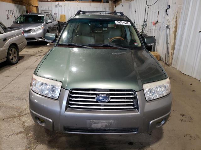 JF1SG67646H742466 - 2006 SUBARU FORESTER 2.5X LL BEAN GREEN photo 5