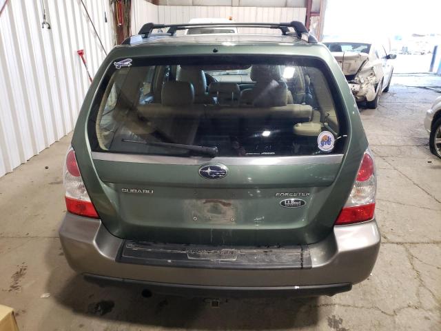 JF1SG67646H742466 - 2006 SUBARU FORESTER 2.5X LL BEAN GREEN photo 6