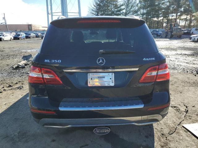 4JGDA5HB0DA143091 - 2013 MERCEDES-BENZ ML 350 4MATIC BLACK photo 6