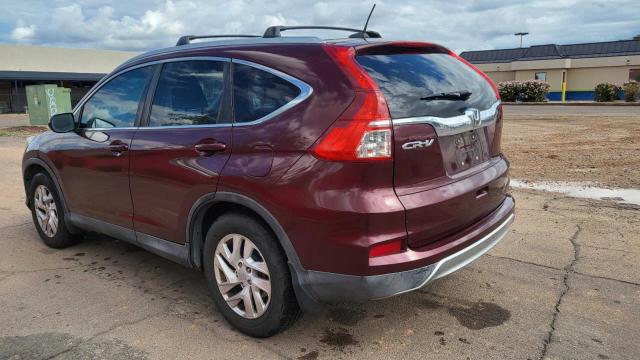 2HKRM3H71FH548664 - 2015 HONDA CR-V EXL MAROON photo 3