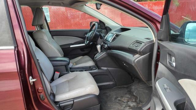 2HKRM3H71FH548664 - 2015 HONDA CR-V EXL MAROON photo 5