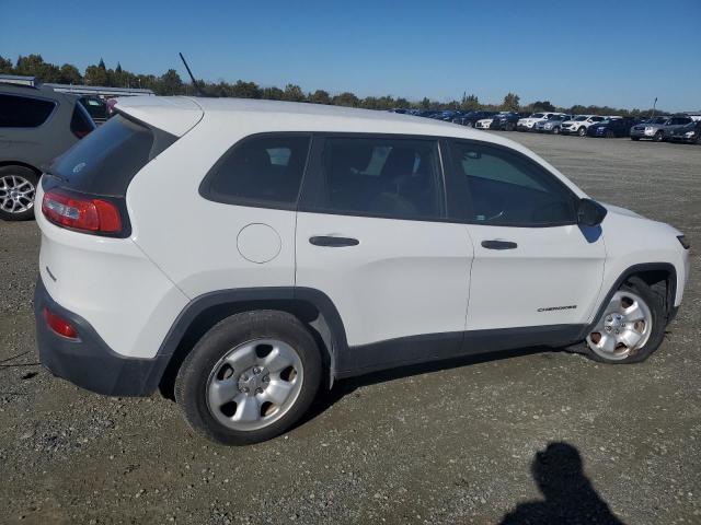 1C4PJLAB3HW574579 - 2017 JEEP CHEROKEE SPORT WHITE photo 3