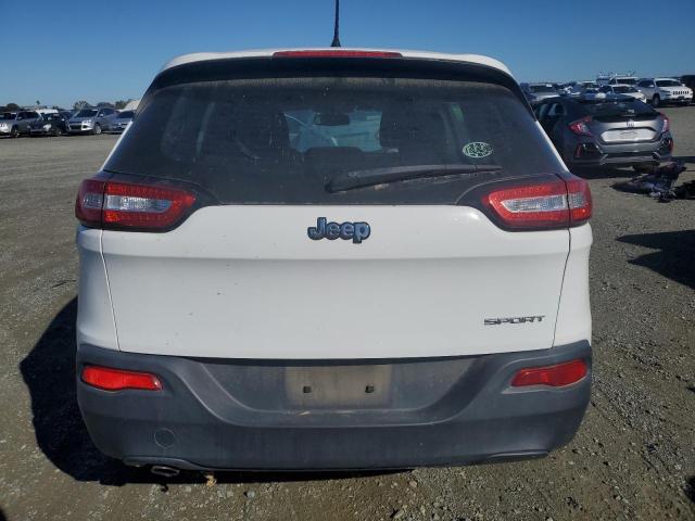 1C4PJLAB3HW574579 - 2017 JEEP CHEROKEE SPORT WHITE photo 6