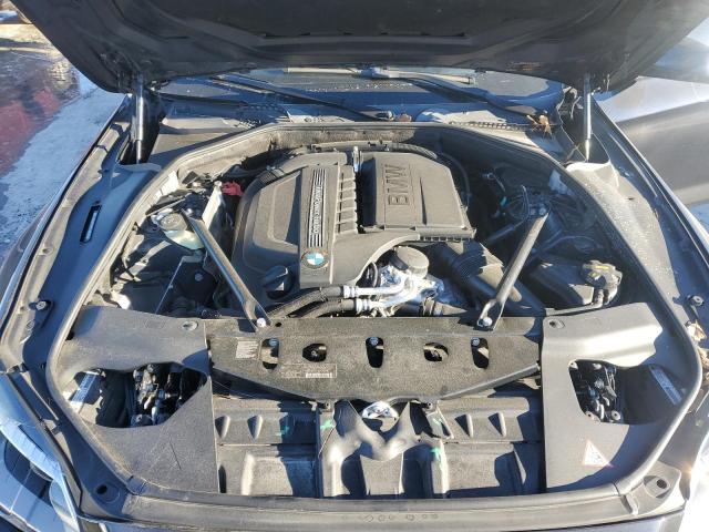 WBA6A0C52FD318635 - 2015 BMW 640 I GRAN COUPE BLACK photo 11