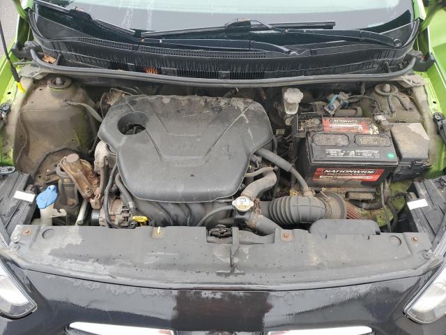 KMHCT5AE4DU120910 - 2013 HYUNDAI ACCENT GLS 绿色 照片 11