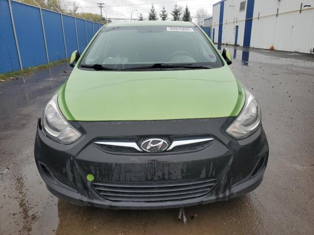 KMHCT5AE4DU120910 - 2013 HYUNDAI ACCENT GLS 绿色 照片 5
