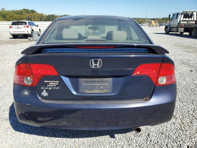 1HGFA168X8L040706 - 2008 HONDA CIVIC EX 蓝色 照片 6