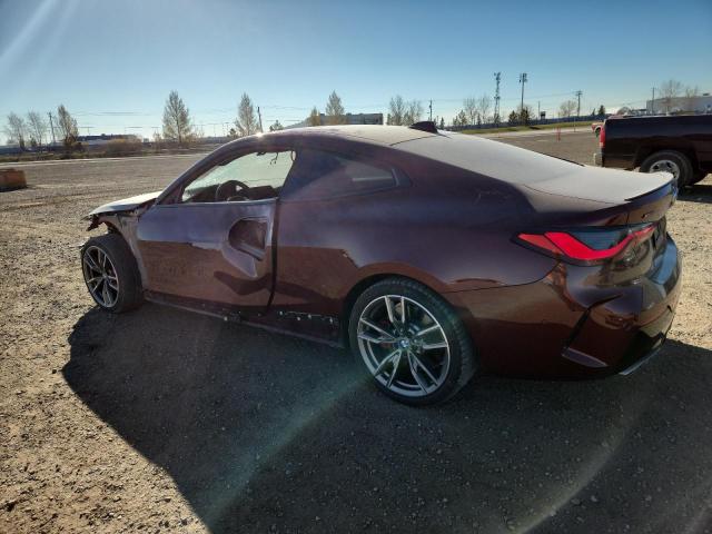 WBA13AR08NCJ09751 - 2022 BMW M440XI MAROON photo 2