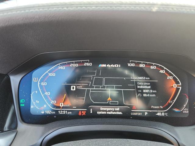 WBA13AR08NCJ09751 - 2022 BMW M440XI MAROON photo 9