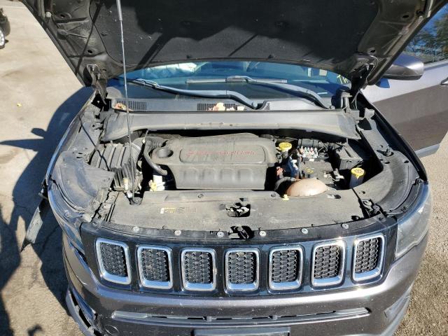 3C4NJDBB7HT692345 - 2017 JEEP COMPASS LATITUDE GRAY photo 12