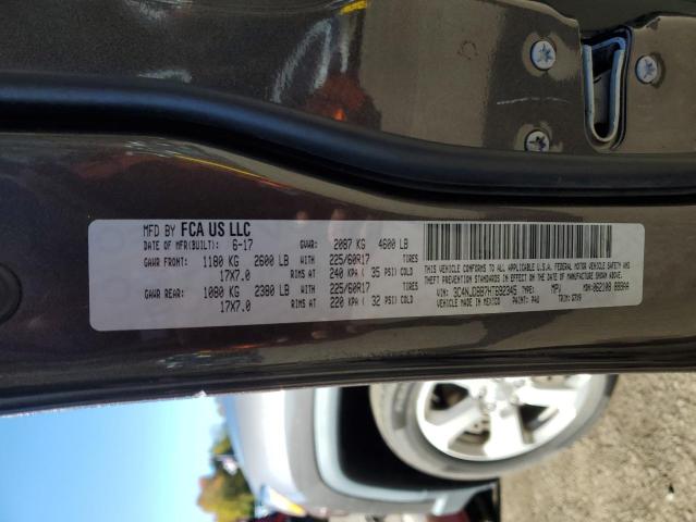 3C4NJDBB7HT692345 - 2017 JEEP COMPASS LATITUDE GRAY photo 13