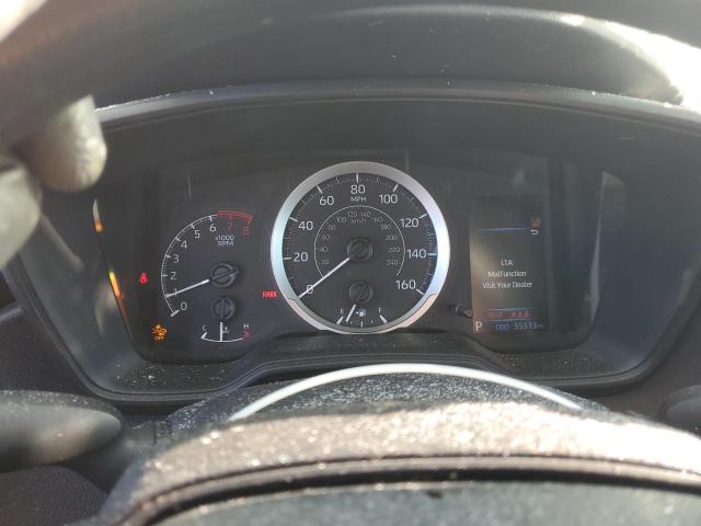 5YFEPMAEXMP249615 - 2021 TOYOTA COROLLA LE ვერცხლისფერი ფოტო 9