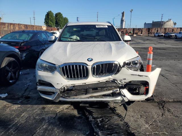5UXTY3C08M9E99720 - 2021 BMW X3 SDRIVE30I WHITE photo 5