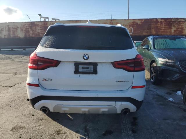 5UXTY3C08M9E99720 - 2021 BMW X3 SDRIVE30I WHITE photo 6
