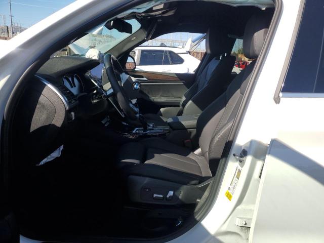 5UXTY3C08M9E99720 - 2021 BMW X3 SDRIVE30I WHITE photo 7