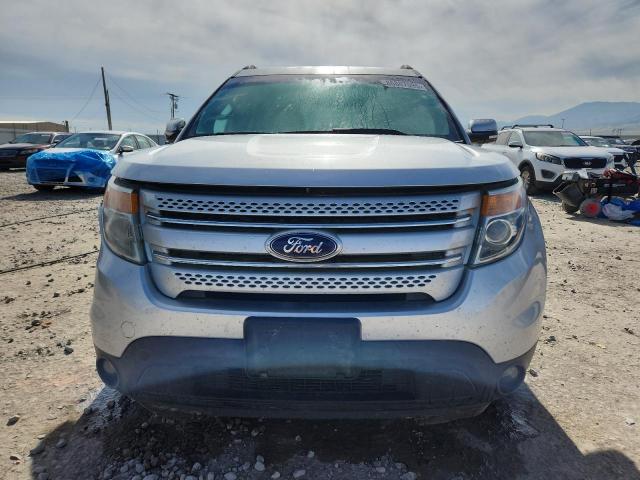 1FM5K8F84EGC59743 - 2014 FORD EXPLORER LIMITED SILVER photo 5