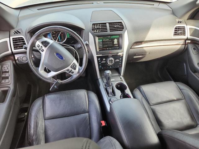 1FM5K8F84EGC59743 - 2014 FORD EXPLORER LIMITED SILVER photo 8