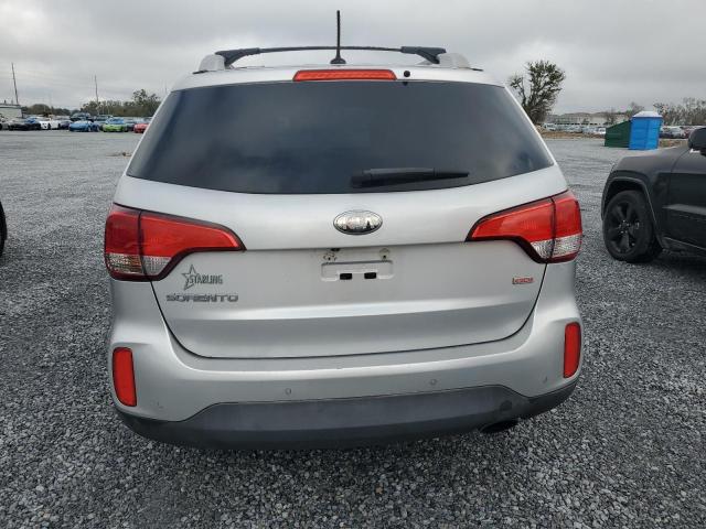 5XYKT4A68EG470854 - 2014 KIA SORENTO LX SILVER photo 6