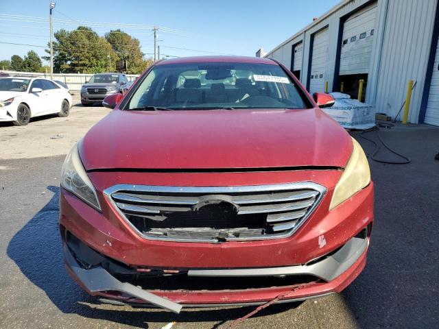 5NPE34AF7FH114418 - 2015 HYUNDAI SONATA SPORT RED photo 5