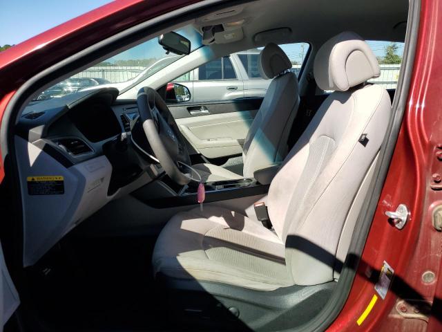 5NPE34AF7FH114418 - 2015 HYUNDAI SONATA SPORT RED photo 7