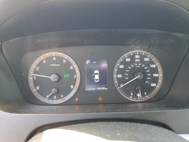 5NPE34AF7FH114418 - 2015 HYUNDAI SONATA SPORT RED photo 9