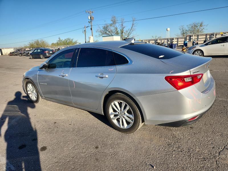 1G1ZE5ST7HF293118 - 2017 CHEVROLET MALIBU LT SILVER photo 2